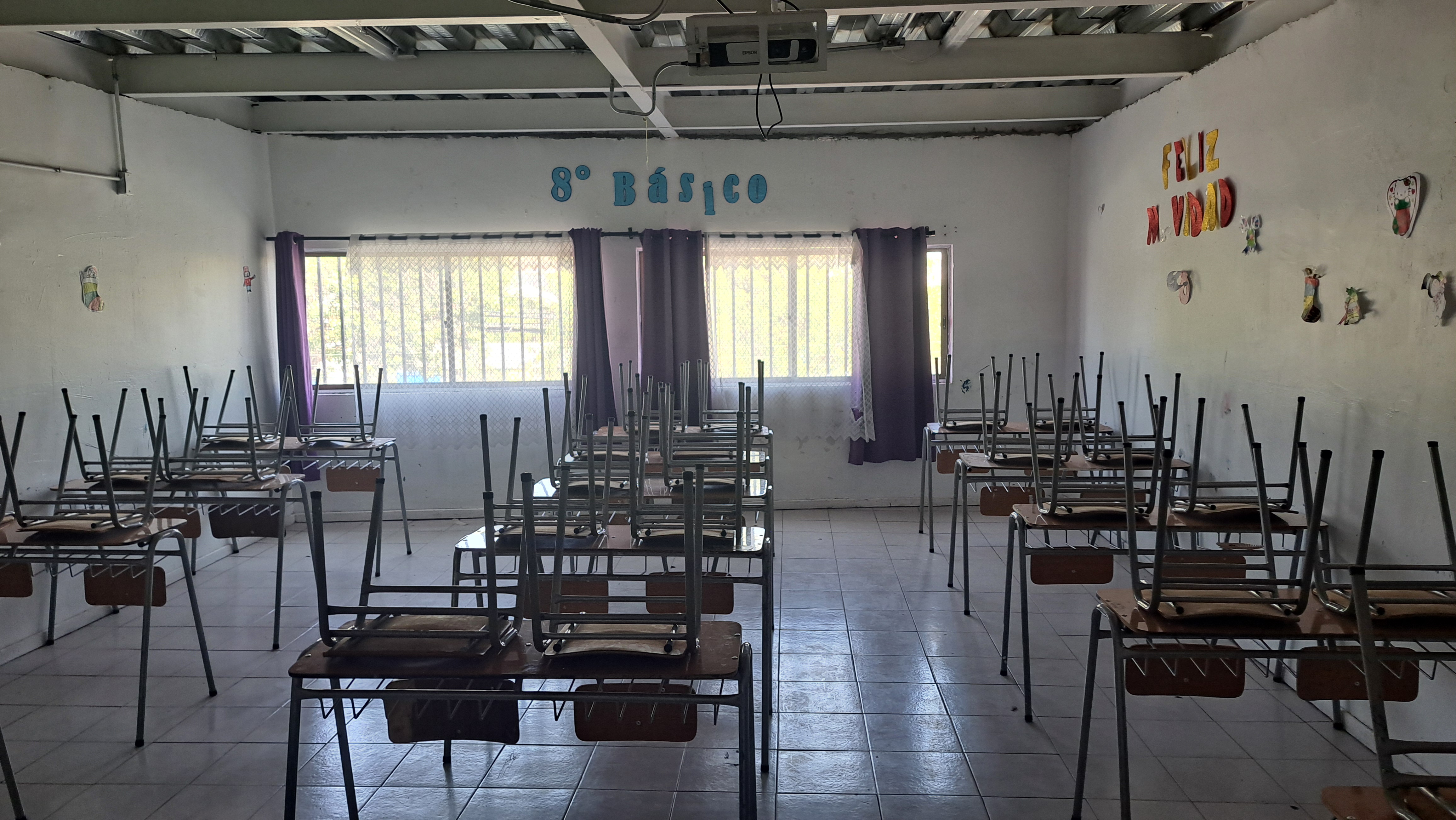 Sala 8° Básico vista 2
